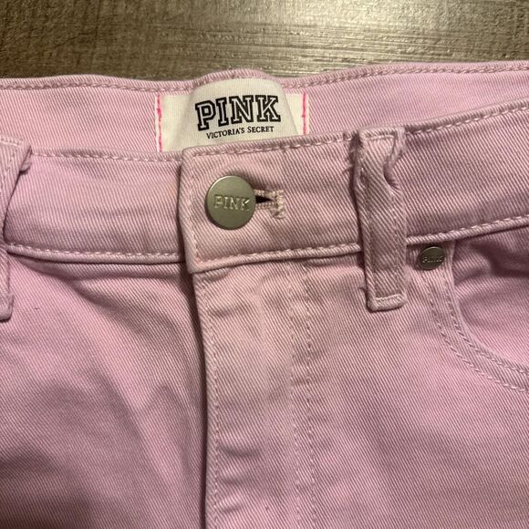 Pink Victorias Secret Womens Power Pastel Pink Shorts Sz10 - Picture 3 of 4